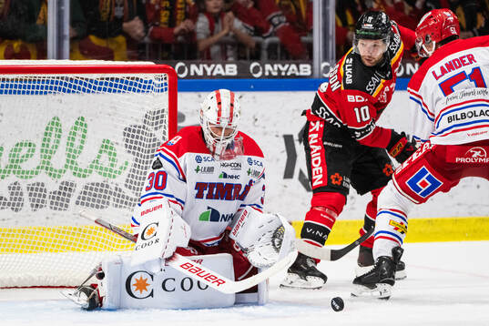 Timrås målvakt Jacob Johansson