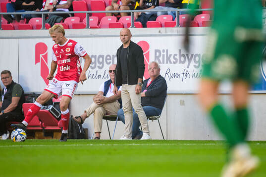 Kalmars tränare Stefan Larsson