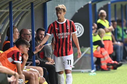 Maximilian Ibrahimovic of AC Milan