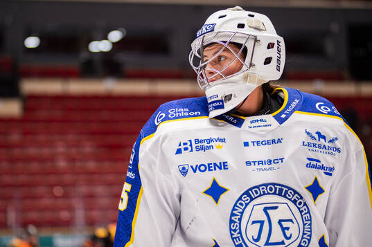 Leksands målvakt Emma Polusny