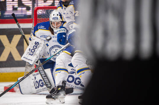 Leksands målvakt Emma Polusny