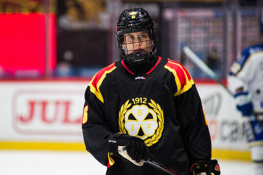 Brynäs Sanni Vanhanen deppar