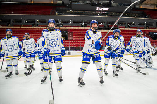 Leksands Linnea Horn, Ella Lindmark och Saga Tynell-Nissas