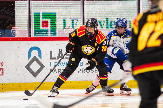 Brynäs Jenny Antonsson och Leksands Matilda Af Bjur