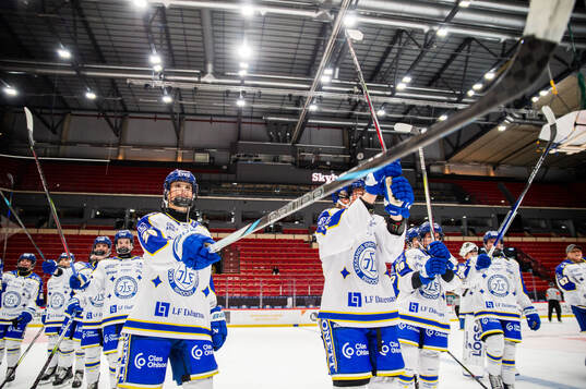 Leksands Linnea Horn jublar