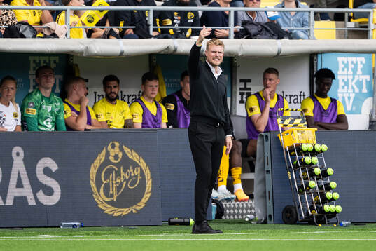 Elfsborgs manager Oscar Hiljemark