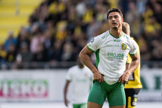 Hammarbys Jusef Erabi deppar