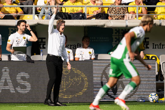 Elfsborgs manager Oscar Hiljemark