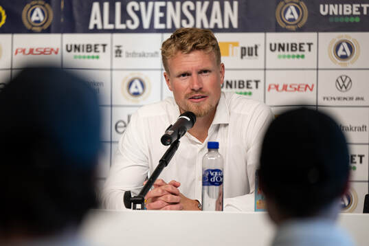Elfsborgs manager Oscar Hiljemark