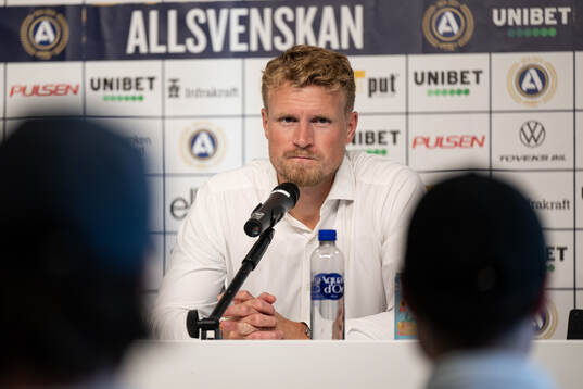 Elfsborgs manager Oscar Hiljemark