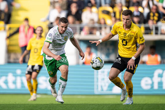 Hammarbys Oscar Johansson Schellhas och Elfsborgs Andri