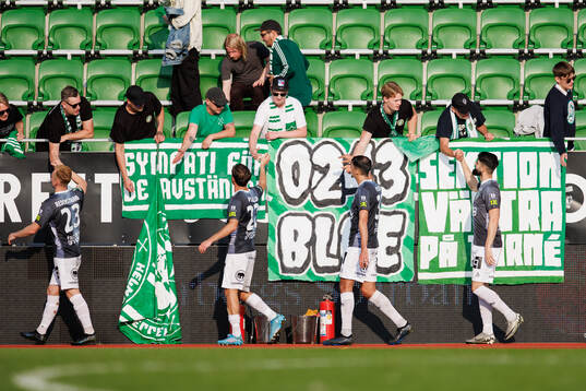 Brages spelare tackar sina supportrar