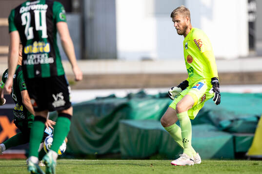 Varbergs målvakt Fredrik Andersson
