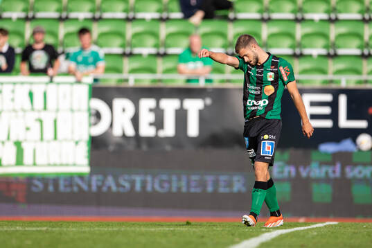 Varbergs Oliver Alfonsi deppar