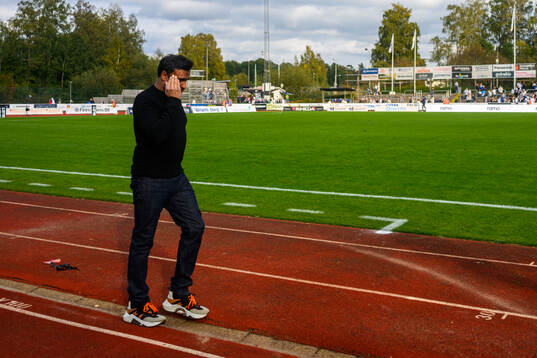 Västerås tränare Kalle Karlsson deppar