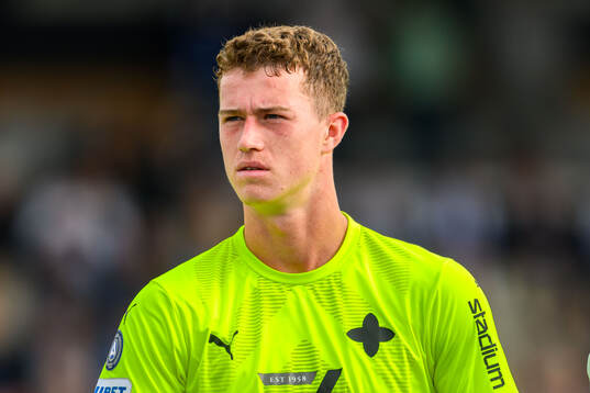 Värnamos målvakt Viktor Andersson