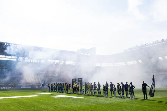 GAIS och Djurgårdens spelare
