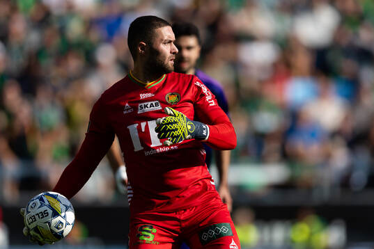 GAIS målvakt Mergim Krasniqi