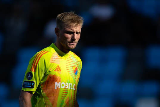 Djurgårdens målvakt Jacob Rinne