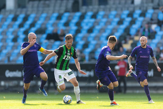 Djurgårdens Jacob Larsson och Marcus Danielson