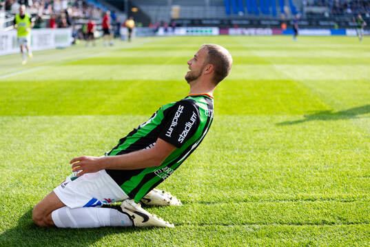 GAIS Gustav Lundgren jublar