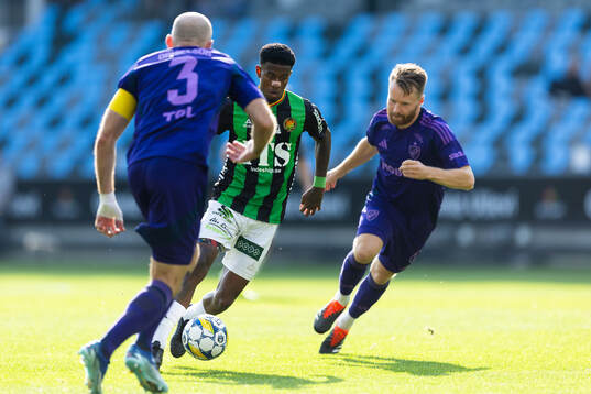 GAIS Chovanie Shakur Amatkarijo mot Djurgårdens Marcus