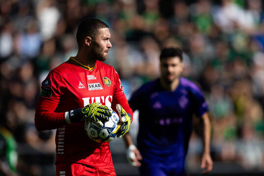 GAIS målvakt Mergim Krasniqi