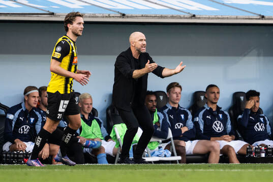 Malmö FFs tränare Henrik Rydström