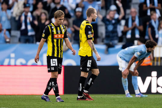 Häckens Pontus Dahbo och Simon Gustafson deppar