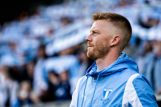 Malmö FFs Anders Christiansen gör entré