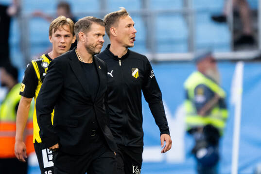 Häckens tränare Pål Arne Johansen deppar
