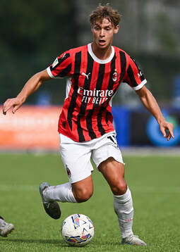 Maximilian Ibrahimovic of AC Milan