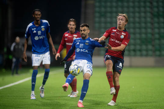 GIF Sundsvalls Marc Manchon och Östers David Seger