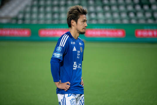 GIF Sundsvalls Taiki Kagayama deppar
