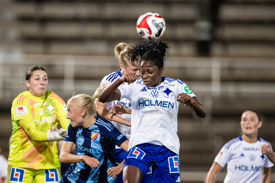 IFK Norrköpings Maya Aliyah Antoine och Djurgårdens