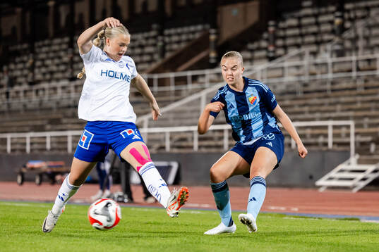 IFK Norrköpings Freja Lindwall och Djurgårdens Elin