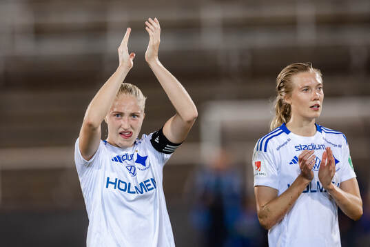 IFK Norrköpings Wilma Leidhammar jublar