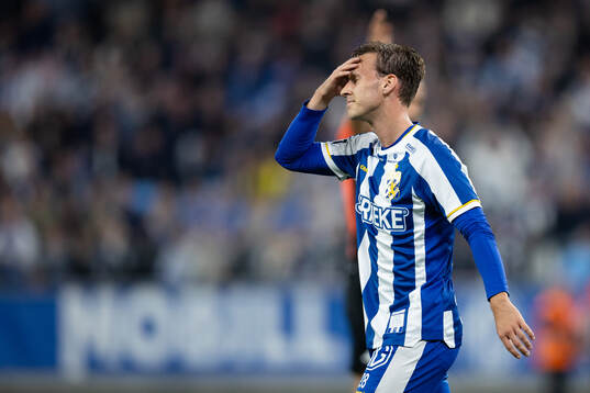 IFK Göteborgs Lucas Kåhed deppar
