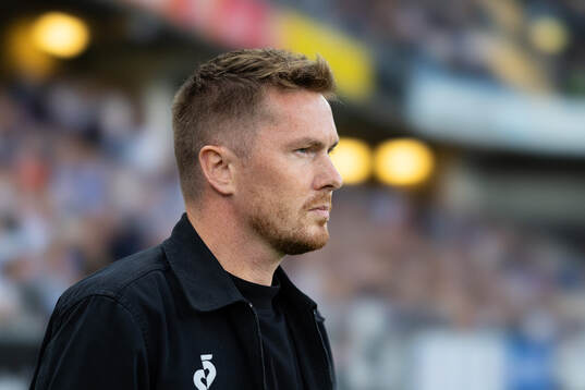 Halmstads huvudtränare Johan Lindholm