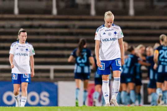 IFK Norrköpings Wilma Leidhammar deppar