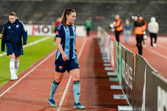 Djurgårdens Pauline Hammarlund deppar