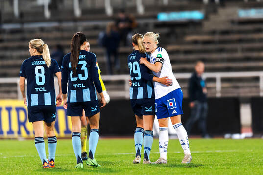 Djurgårdens Matilda Plan och IFK Norrköpings Wilma