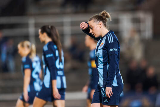 Djurgårdens Ebba Hed deppar
