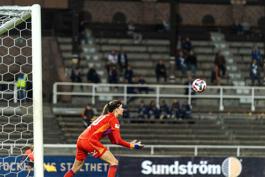 Djurgårdens målvakt Elvira Björklund