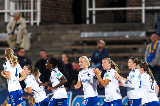 IFK Norrköpings Wilma Leidhammar jublar