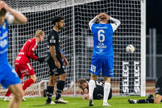IK Oddevolds Axel Pettersson deppar