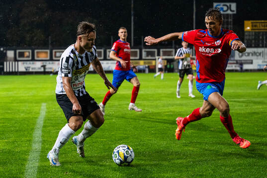Landskronas Vincent Sundberg och Helsingborgs Wilhelm