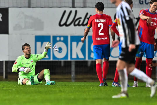 Helsingborgs målvakt Kalle Joelsson