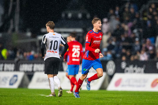 Landskronas Adam Egnell deppar och Helsingborgs Lukas