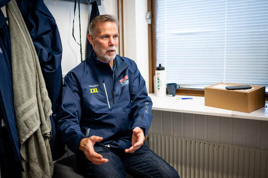 Ishockeytränaren Mats Lusth